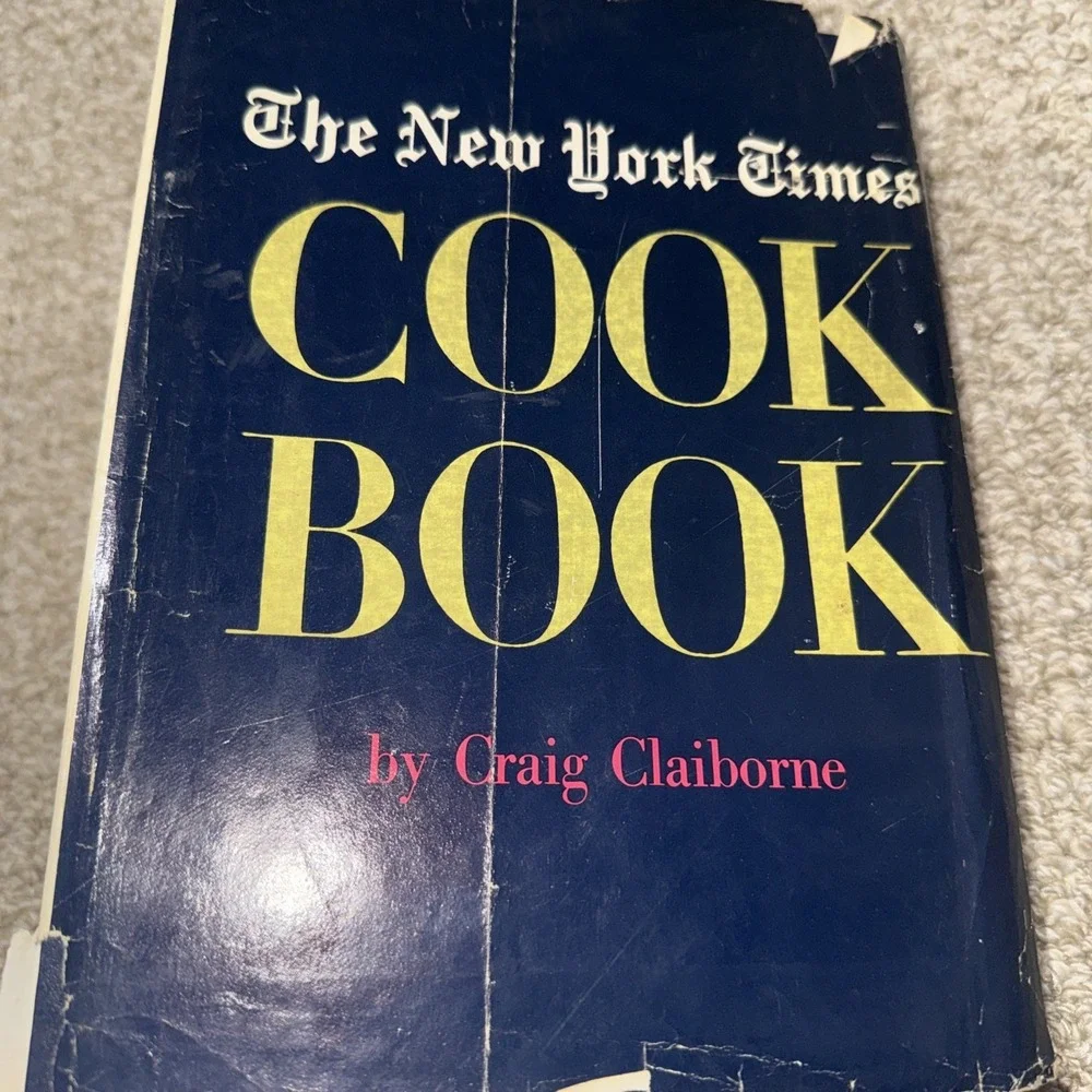 The New York Times Cook‎ Book By Craig Claiborne 1961 Hardcover